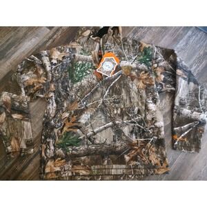 Arctic Shield Men's Echo Sherpa Fleece Jacket 530900-804 Realtree Edge Med NWT